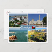 OM oman - Postkarte (Vorne/Hinten)