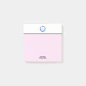 *~* OM-Ommandala-Wasser-Lilien-Lotos-Blume Post-it Klebezettel (Vorderseite)