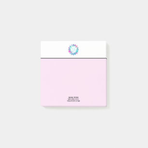 *~* OM-Ommandala-Wasser-Lilien-Lotos-Blume Post-it Klebezettel