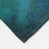 OM-Omsymbol Fleece-Decke Fleecedecke (Ecke)