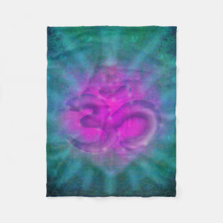 OM-Omsymbol Fleece-Decke Fleecedecke