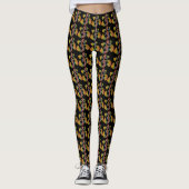 OM Ornamente + Ihr Backgr. Ideen Leggings (Vorderseite)