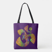OM Ornamente + Ihr Backgr. Ideen Tasche (Rückseite)