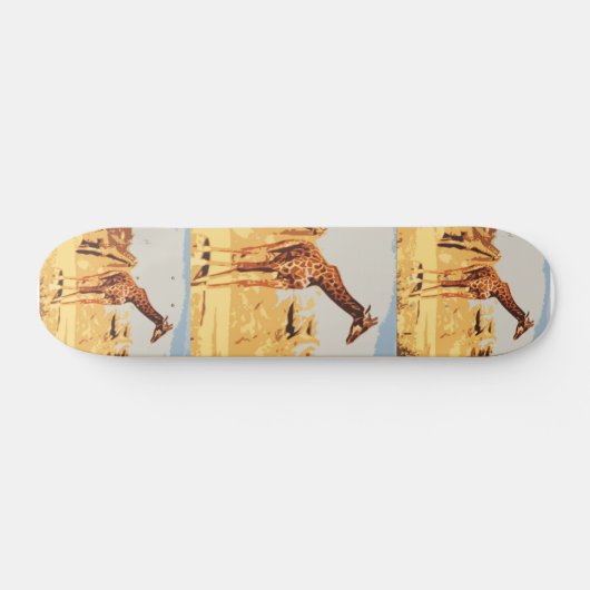 OM - Phantastische Giraffe-Skateboard Skateboard (Horizontal)