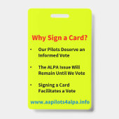 OM Piloten finanzieren unsere Zukunft Ausweis (Rückseite)