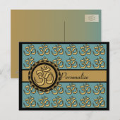 Om Postcard Personalize-Wählen Sie Ihre Hintergrun Postkarte (Vorne/Hinten)