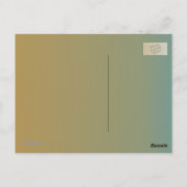 Om Postcard Personalize-Wählen Sie Ihre Hintergrun Postkarte (Rückseite)
