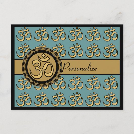 Om Postcard Personalize-Wählen Sie Ihre Hintergrun Postkarte (Vorderseite)