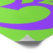 Om-Poster Poster (Ecke)