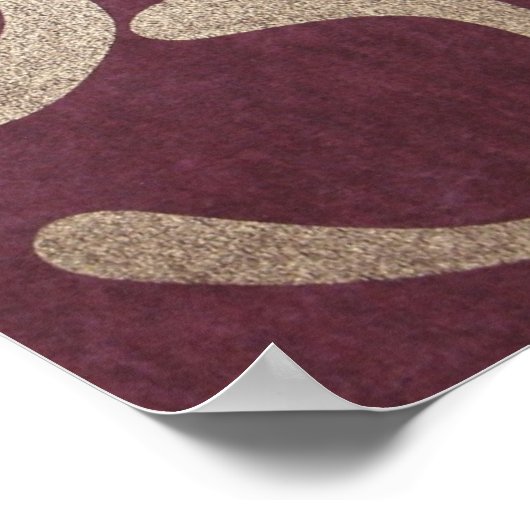 Om Poster Prints (Ecke)