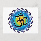 Om Postkarte (Vorderseite)