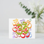 Om Postkarte (Stehend Vorderseite)