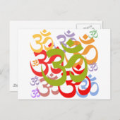 Om Postkarte (Vorne/Hinten)