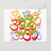 Om Postkarte (Vorderseite)