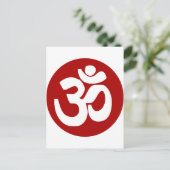 Om Postkarte (Stehend Vorderseite)