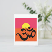 Om Postkarte (Stehend Vorderseite)