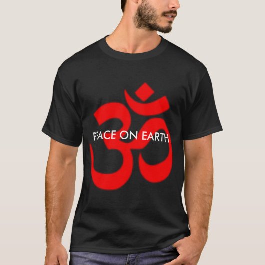 OM-RED, WELTFRIEDEN T-Shirt (Vorderseite)