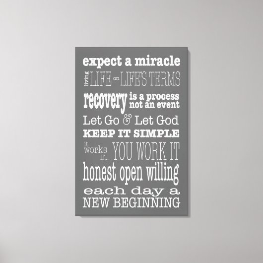 OM Redewendungen & Slogans 2 Leinwand (Vorderseite)