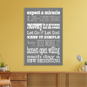 OM Redewendungen & Slogans 2 Leinwand (Insitu (Wohnzimmer))