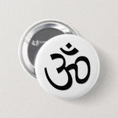 OM SHANTI BUTTON (Vorne & Hinten)