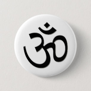 OM SHANTI BUTTON