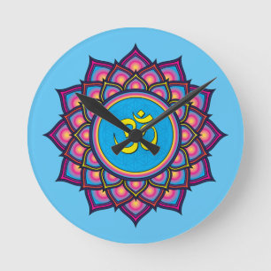 Om Shanti Om Runde Wanduhr