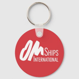 OM Ships-Logo Schlüsselanhänger