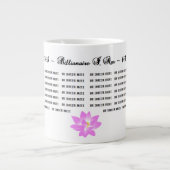 OM SHREEM BRZEE 54X AUF TASSE MIT LOTUS (Vorderseite)