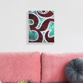 OM SIGN-Druckvorlage Leinwanddruck (Insitu (Wohnzimmer))