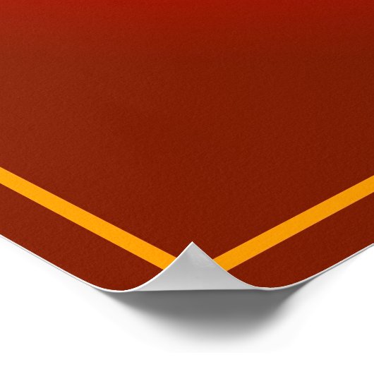 Om Sign Poster (Ecke)