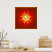 Om Sign Poster (Küche)