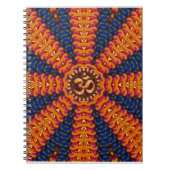 Om Spiritual Sunshine Notebook Notizblock (Vorderseite)