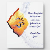 Om - Spritualität Fotoplatte (Vorderseite)