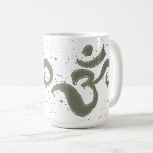 Om Spritzer Kaffee Tasse (VorderseiteRechts)