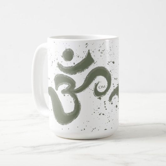 Om Spritzer Kaffee Tasse (Vorderseite Links)