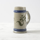 Om Spritzer Stein Bierglas (VorderseiteRechts)