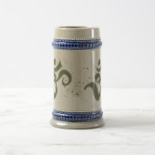 Om Spritzer Stein Bierglas (Mittel)