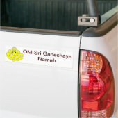 OM Sri Ganeshaya Namah Autoaufkleber für Erfolg (Auf Lkw)