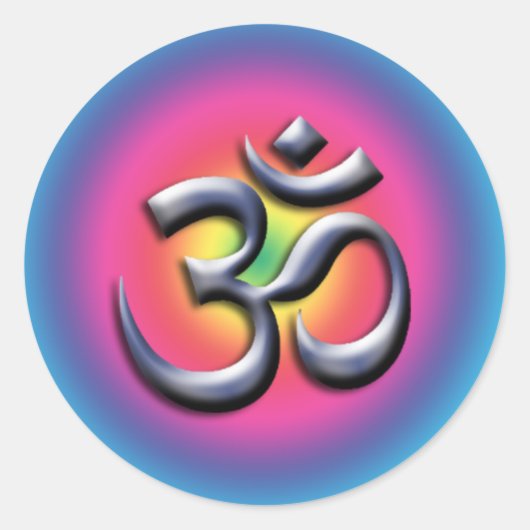 Om Stickers (Vorderseite)