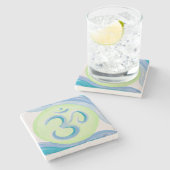 Om Stone Untersetzer (Seitenansicht)