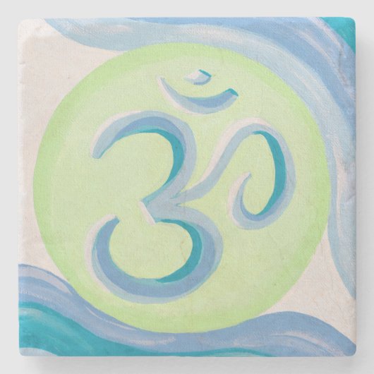 Om Stone Untersetzer (Vorderseite)