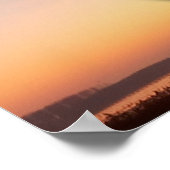 Om Sunset Poster (Ecke)