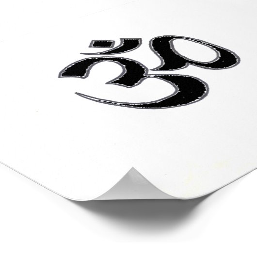 Om Sweet Om Poster (Ecke)