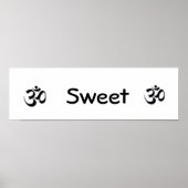Om Sweet Om Poster (Vorne)