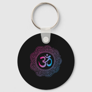 Om Symbol Aum Ohm Hindu Zen Tantra Yoga Tag Namast Schlüsselanhänger
