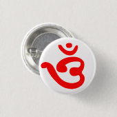 OM-Symbol (bengalisch) Button (Vorne & Hinten)