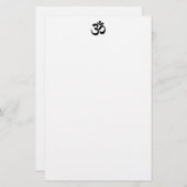 OM-Symbol-Briefpapier Briefpapier (Vorne/Hinten)