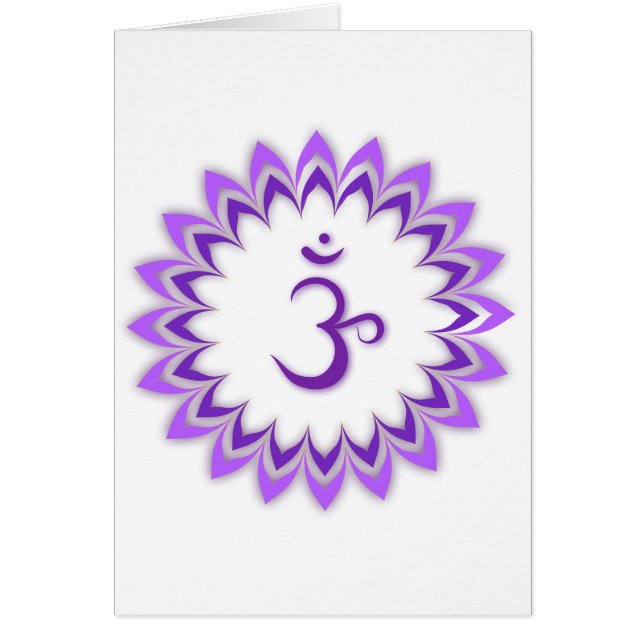 Om Symbol / Crown Chakra (Vorne)
