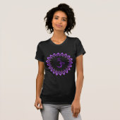 Om Symbol / Crown Chakra T-Shirt (Vorne ganz)