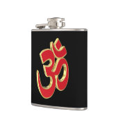 Om-Symbol Flachmann (Links)